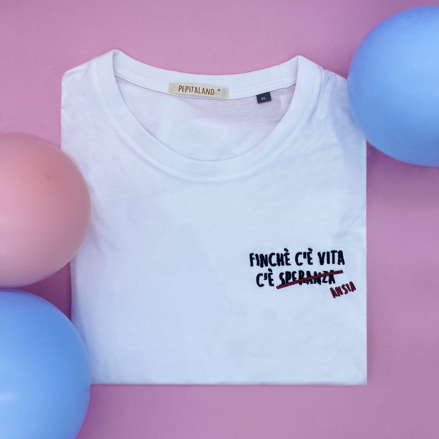 T-shirt "Finchè c'è vista c'è speranza"