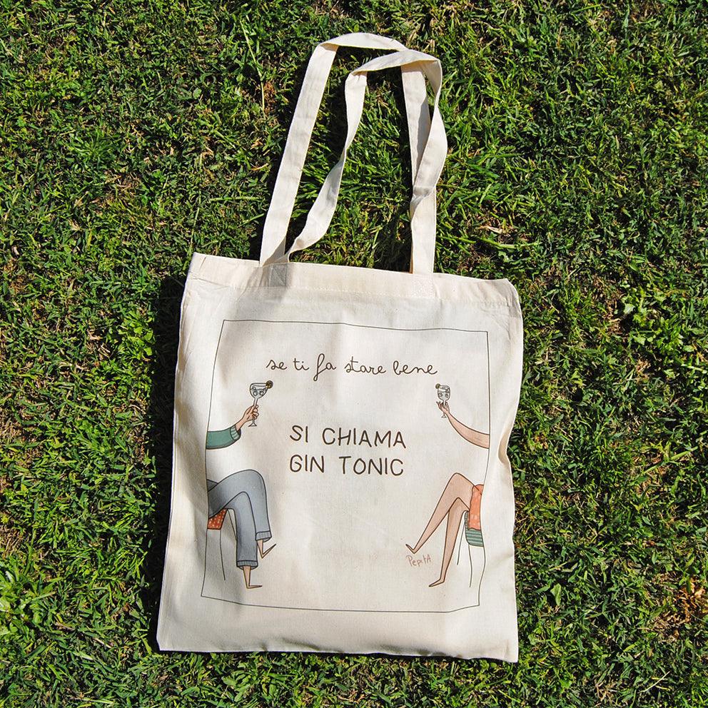 Shopper Bag "Gin Tonic" - Pepitaland