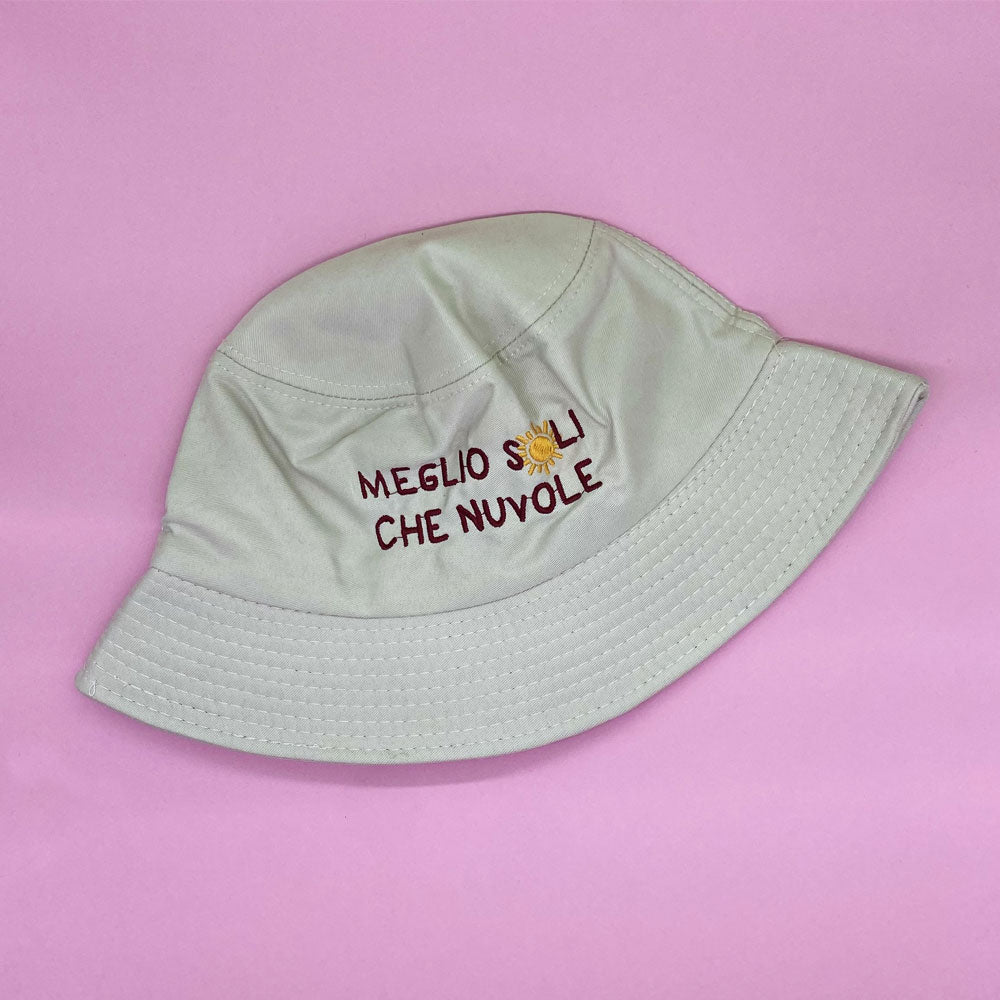 Bucket "Meglio soli che nuvole"