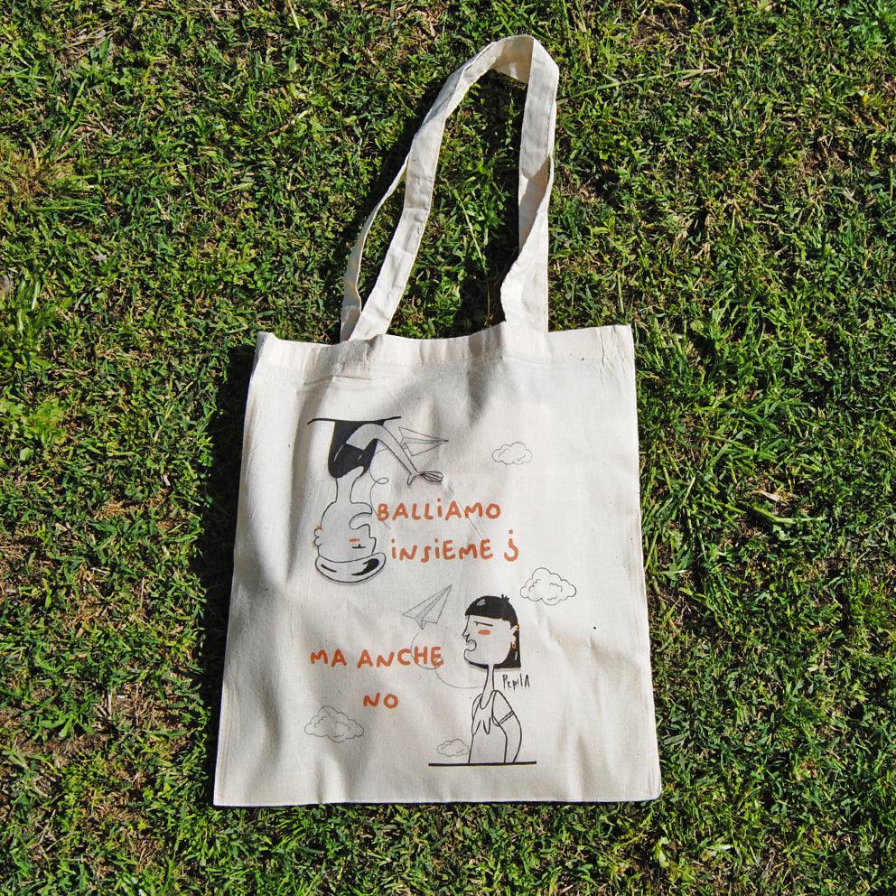 Shopper Bag "Ti va di ballare" - Pepitaland