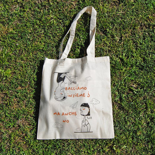 Shopper Bag "Ti va di ballare" - Pepitaland