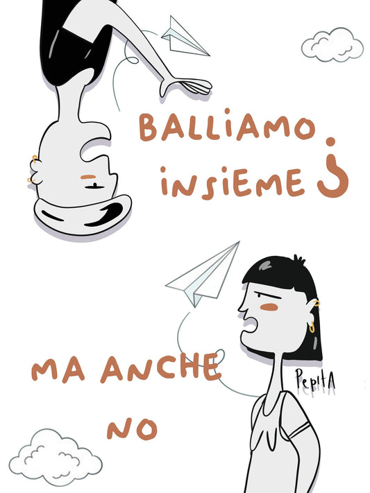 Illustrazione "Ballare" - Pepitaland
