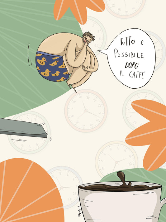 Illustrazione "Caffè" - Pepitaland