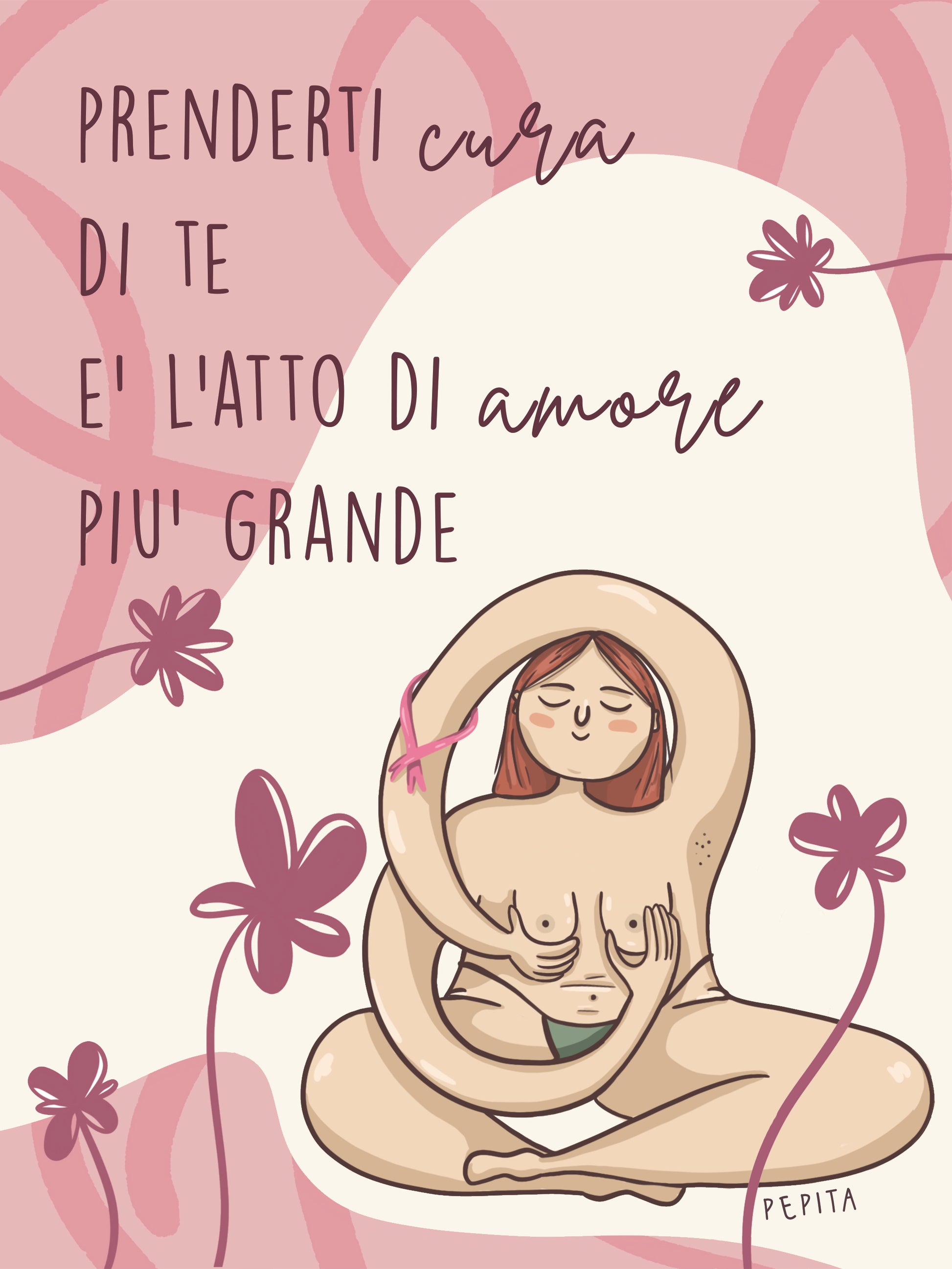 Illustrazione "Ottobre Rosa" - Pepitaland