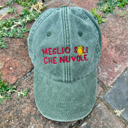 Cappello “Meglio soli”