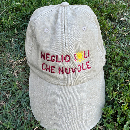 Cappello “Meglio soli”